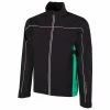 Galvin Green Ace Gore-Tex Jacket - Black/Green/White -Hybrids Elegant store aceblackgreenfront