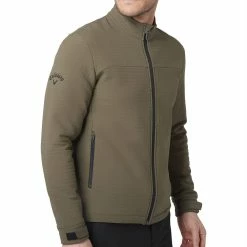 Callaway Stormfleece Pro II Jacket - Black Lichen -Hybrids Elegant store callaway stormfleece pro ii jacket black lichen 3