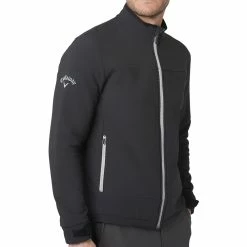 Callaway Stormfleece Pro II Jacket - Caviar -Hybrids Elegant store callaway stormfleece pro ii jacket caviar 3