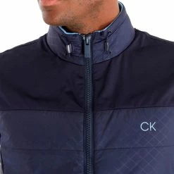 Calvin Klein Malden Hybrid Gilet - Navy -Hybrids Elegant store calvin klein malden hybrid gilet navy 5