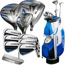 Cobra Fly XL 11-Piece Cart Bag Package Set - Steel