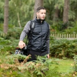 FootJoy FJ Hybrid Vest - Black 7 FootJoy FJ Hybrid Vest - Black -Hybrids Elegant store fj92971 footjoy fj hybrid vest black 1