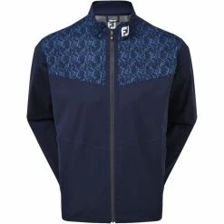 FootJoy HydroLite Waterproof Jacket - Navy/Marble Print